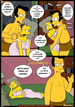 Los Simpsons Viejas Costumbres 8 (SPANISH) page 8