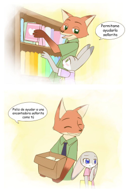 [Howxu] A bunny's Fox (Zootopia)(spanish) page 2