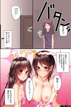 [Execio] Jikochuu na Kyonyuu Ane to Hinnyuu Imouto wo Matomete Saimin ni Kakete Omocha ni Shite, Icha Icha Shinagara 3P Nama Honban! page 4