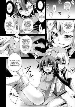(Sennen☆Battle Phase17) [HEATWAVE (Kaitou Yuuhi)] Futanari Shimai no Entame Niku Benki (Yu-Gi-Oh! ARC-V) [English] [Zero Translations] page 6