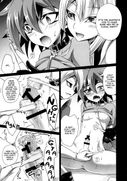 (Sennen☆Battle Phase17) [HEATWAVE (Kaitou Yuuhi)] Futanari Shimai no Entame Niku Benki (Yu-Gi-Oh! ARC-V) [English] [Zero Translations] page 9
