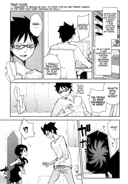 (COMIC1☆7) [Kabuttari Kaburanakattari (Seihoukei)] Otokonoko DOOR -Kimatsu Shiken no Benkyou ga Hakadotta no wa, Totsuzen Kabe kara Arawareta Otokonoko no Okage!- [English] [H-Konbini] page 4
