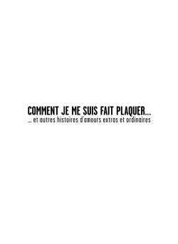[various artist] Comment je me suis fait plaquer...  [French] page 3