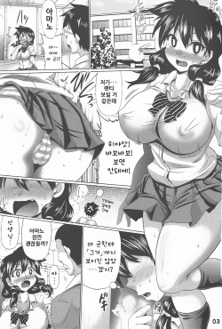 (C92) [Macchadokoro (Warashibe)] Anal Megumi wa Sukidarake (Amano Megumi ha Sukidarake!) [Korean] page 2
