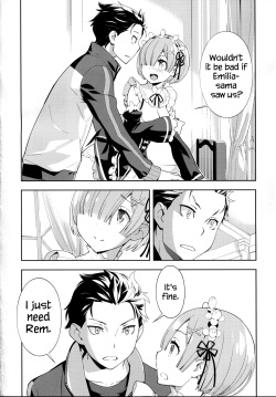 (C91) [Hapoi-Dokoro (Okazaki Takeshi)] CHOICE 2 (Re:Zero kara Hajimeru Isekai Seikatsu) [English] {Hennojin} page 7