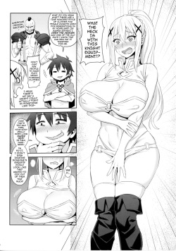 (C92) [COMEX (Zhen Lu)] Kono Daraku Shita Onna Kishi ni Syukufuku o! | God’s Blessings on This Corrupted Female Knight! (Kono Subarashii Sekai ni Syukufuku o!) [English] {darknight} page 7