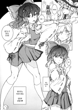 (Reitaisai 14) [Egao de Bouryoku (mogg)] Mousou Shoujo | 망상 소녀 (Touhou Project) [Korean] [Team Edge] page 2