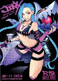 (FF23) [Turtle.Fish.Paint (Hirame Sensei)] JINX Come On! Shoot Faster (League of Legends) [French] [SAXTrad] page 1