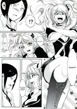 (Gakuen Trial) [Hanaji (Douman Ao)] Psycho x Fake (Danganronpa) [English] [Amamiami-kun] page 4