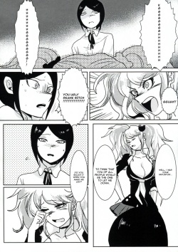 (Gakuen Trial) [Hanaji (Douman Ao)] Psycho x Fake (Danganronpa) [English] [Amamiami-kun] page 5
