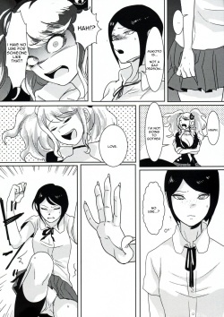 (Gakuen Trial) [Hanaji (Douman Ao)] Psycho x Fake (Danganronpa) [English] [Amamiami-kun] page 7
