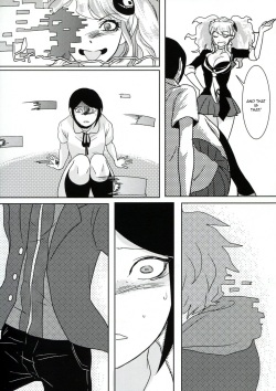 (Gakuen Trial) [Hanaji (Douman Ao)] Psycho x Fake (Danganronpa) [English] [Amamiami-kun] page 8