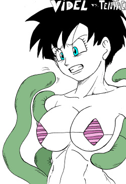 [Otano Mix] Videl x Tentacles (Dragon Ball Z) [Spanish] page 1
