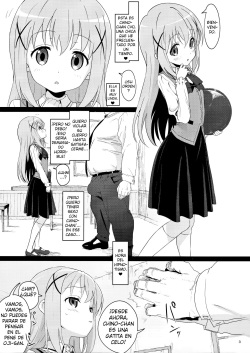 [2nd color (Typehatena)] Kawaisugiru Chino-chan to Icha Love Shitai node Chotto Bakashi Kyouseiteki ni? Shinaido 120% ni Natte Moraimashita | Quería ser amoroso con Chino-chan tanto, ¿que me sobrepase? (Gochuumon wa Usagi desu ka?) [Spanish] page 2