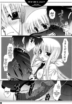 (C73) [PINK (Araiguma)] Ore wa...Pizza to Onaji nano ka... | I'm the same as... Pizza...!? (Code Geass: Lelouch of the Rebellion) [English] [Marie] page 6