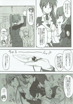 (Lyrical Magical 23) [STROLL IN THE WOODS !! (ELF)] Nanoha-san o Chikan shitakatta to Shitsumukan wa Kyoujutsu shiteori. (Mahou Shoujo Lyrical Nanoha) page 8