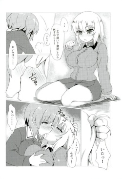 (C93) [Nekokabe (GB)] Torotoro Sakusen desu! (Girls und Panzer) page 8