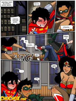 [Aya Yanagisawa] Super Sons 2 (Justice League) [Spanish] [CHOCHOX] page 5