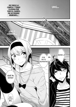 (C89) [Ash Wing (Makuro)] Yotta Ikioi de Hotel ni Tsurekomare Josou Shita Otoko ni Nazeka Ore ga Horareru Hanashi [Spanish] page 4