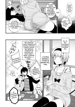 (C89) [Ash Wing (Makuro)] Yotta Ikioi de Hotel ni Tsurekomare Josou Shita Otoko ni Nazeka Ore ga Horareru Hanashi [Spanish] page 5