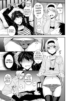 (C89) [Ash Wing (Makuro)] Yotta Ikioi de Hotel ni Tsurekomare Josou Shita Otoko ni Nazeka Ore ga Horareru Hanashi [Spanish] page 6