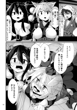 (Kouroumu 13) [Nanika no Heya (Hira)] Inu no Onee-chan-tachi no Hatsujou "Shitsuke" (Touhou Project) page 9