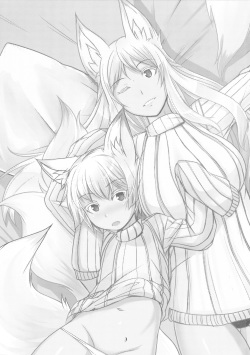 (C91) [Tanmatsu Ijou (BadHand)] Byakko no Mori Sono Juu page 3