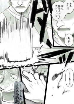 [komeko] Futanari Elf x Hagure Goblin page 9