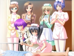 [Marine] Tsurutsuru Nurse ''Hazukashii... Konna no Dare ni mo Miserarenai...'' page 9